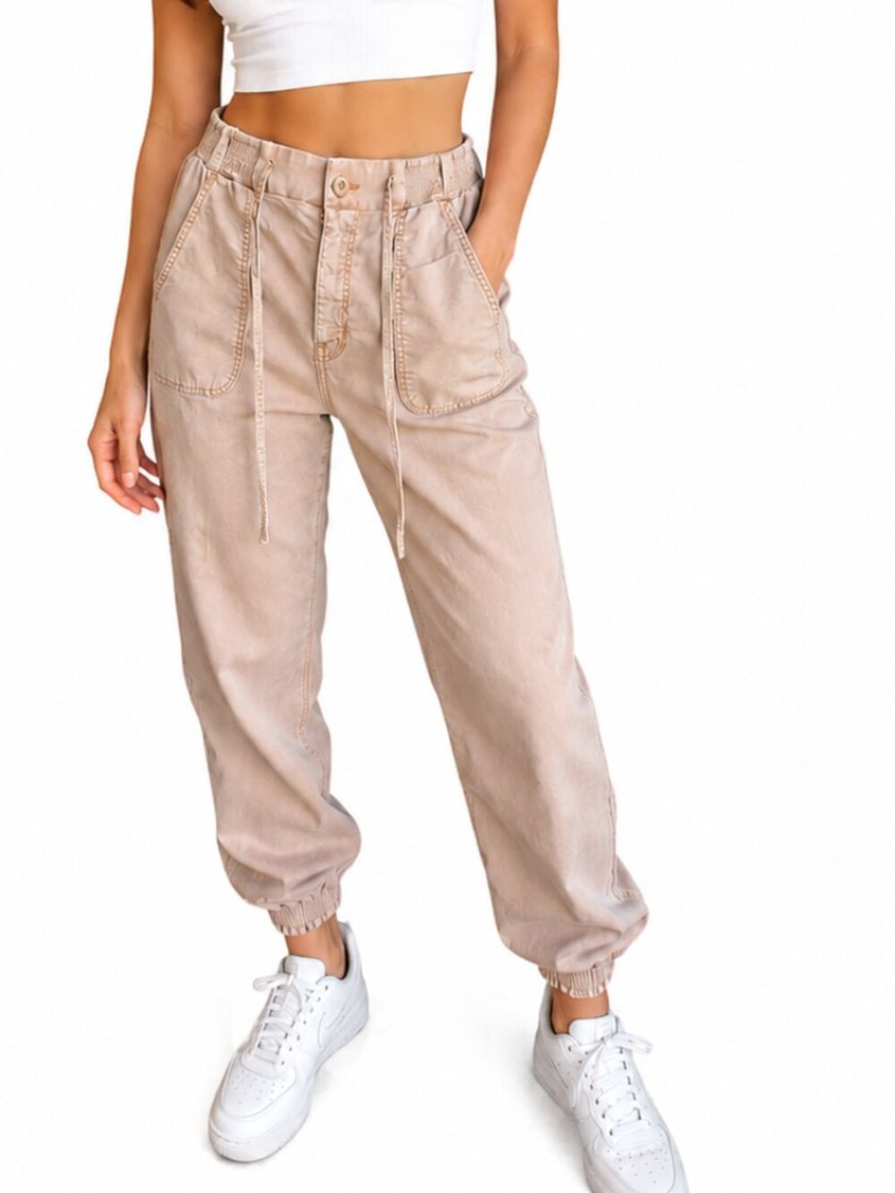 American Eagle jogging pants, cotton rich with elastane